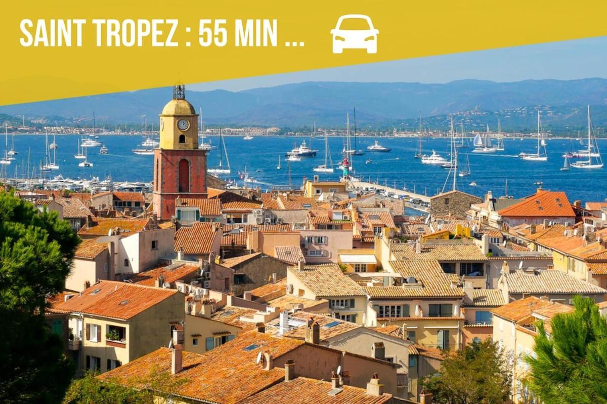 Suite Moulin De La Calade! Vue Tour Hexagonale, Coeur Du Var! Le Luc Εξωτερικό φωτογραφία